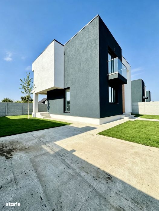 Casă de vânzare individuală nouă, 4 camere - Berceni Ilfov - 310 mp