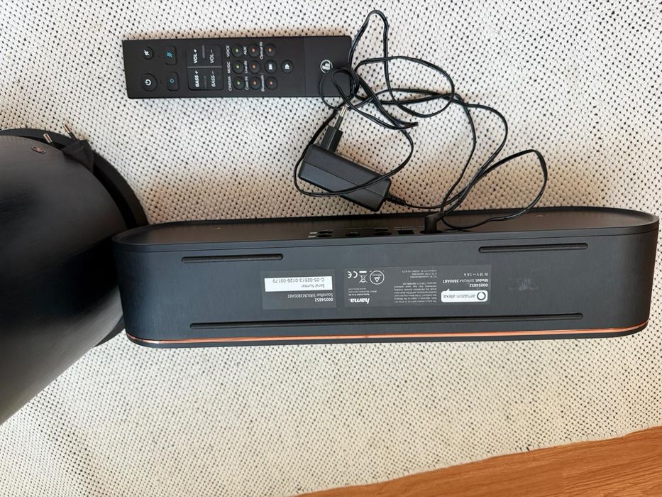 Vand  sistem soundbar Hama SIRIUM3800ABT cu subwoofer wireless și asistent vocal Alexa inclus