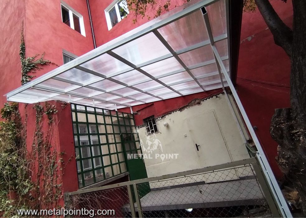 Метални конструкции за къщи навеси и гаражи