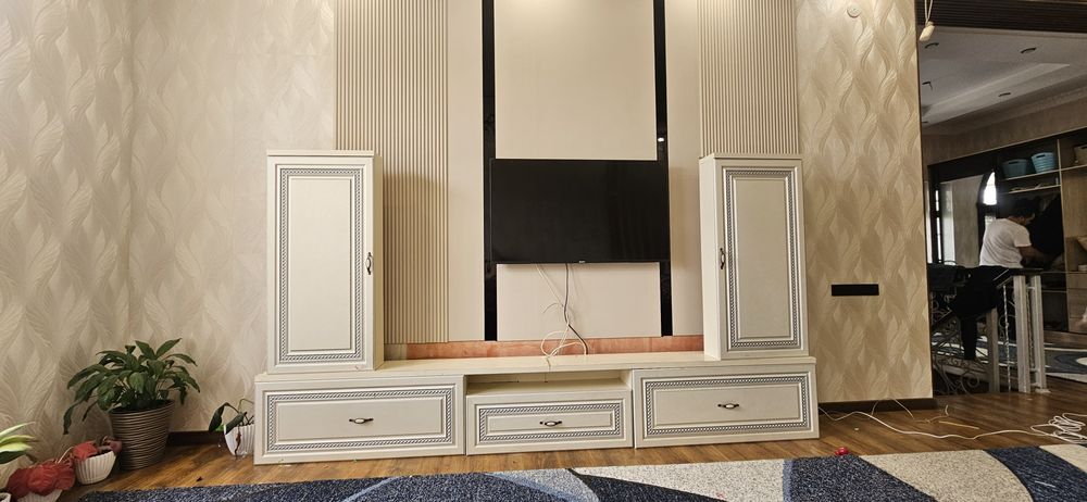 Тв зона 2шкафа подвесные