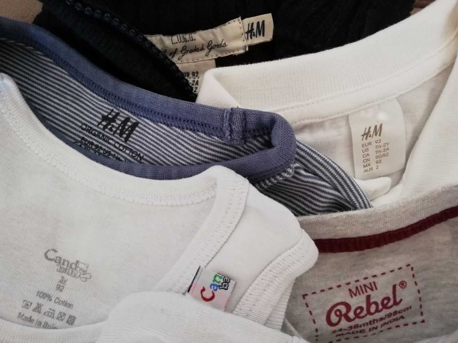 ЛОТ детски дрешки 86-92 см. 13 части