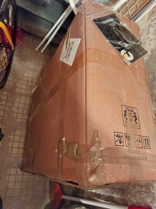 Сгъваем триколесен велосипед 24 цола черен