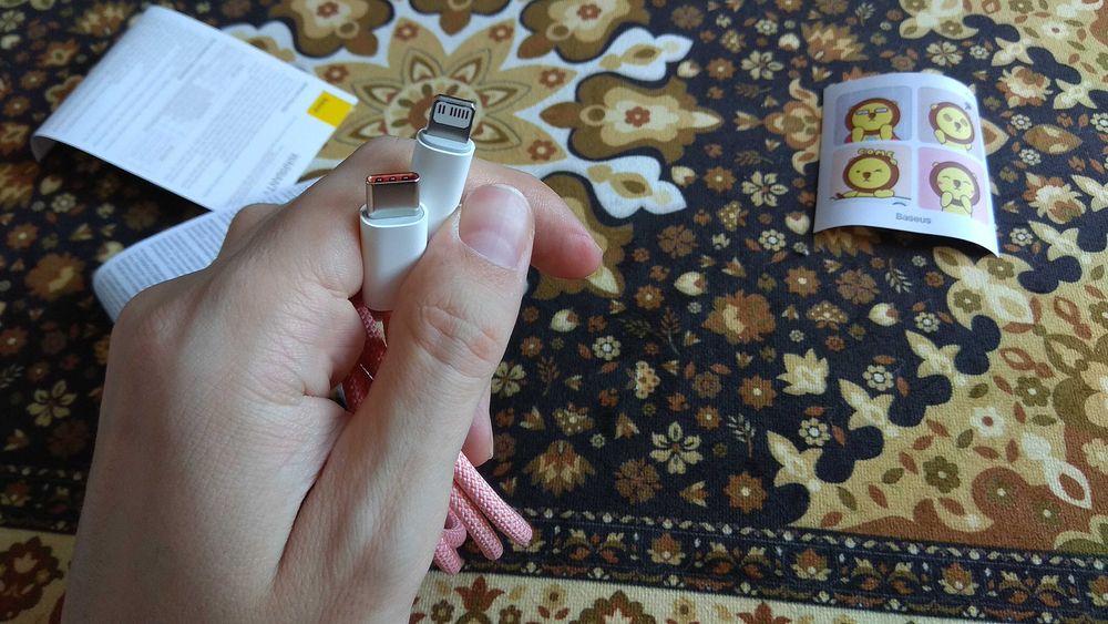 Кабель Baseus Dynamic Series 20W 1m для iPhone iPad Fast Charging