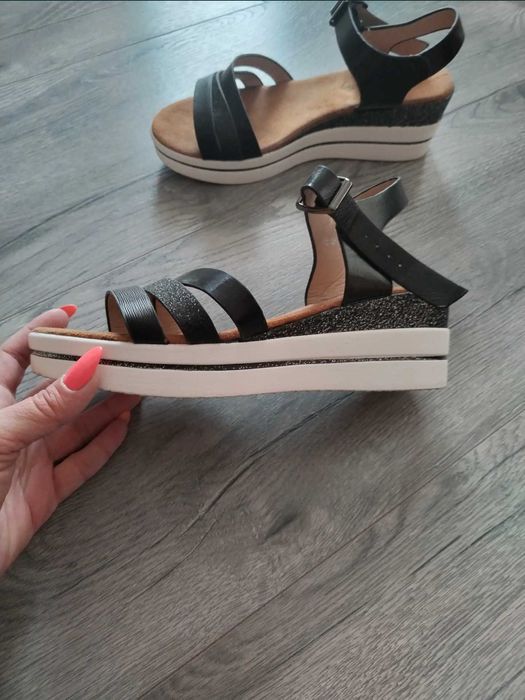 38 номер Дамски сандали на платформа