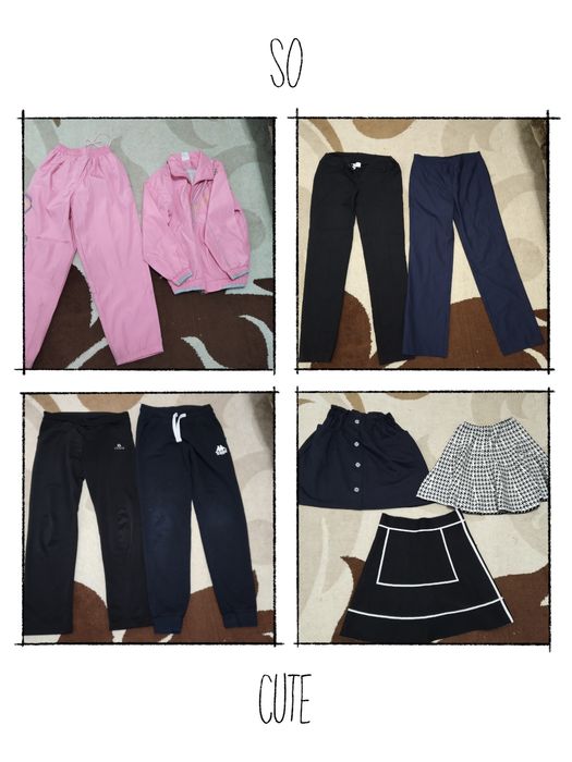 Отдам даром вещи разного размера