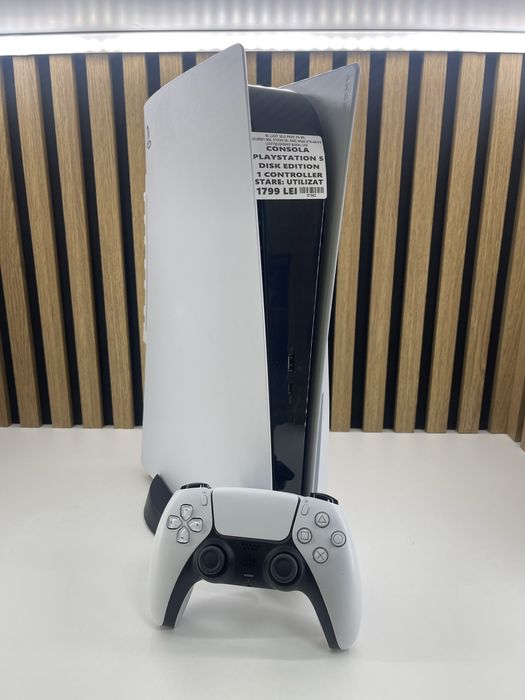 PlayStation 5 Disk Edition / 1x Controler Garantie/Factura #57983