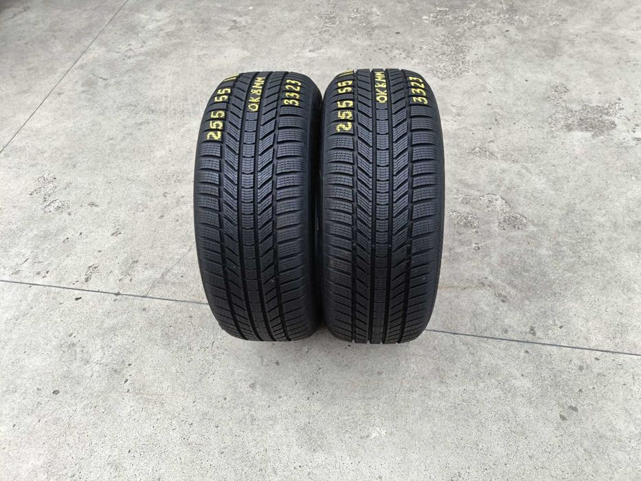 Doua anvelope iarna 255 55 18 Continental WinterContact TS 870P profil 8 mm