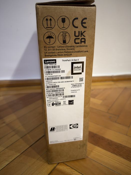 Lenovo ThinkPad L14 Gen 5 / Intel Core Ultra 5 125U / 32 GB DDR5 1 TB