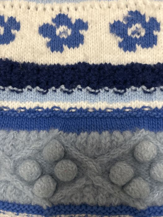 Ръчно плетен блузон