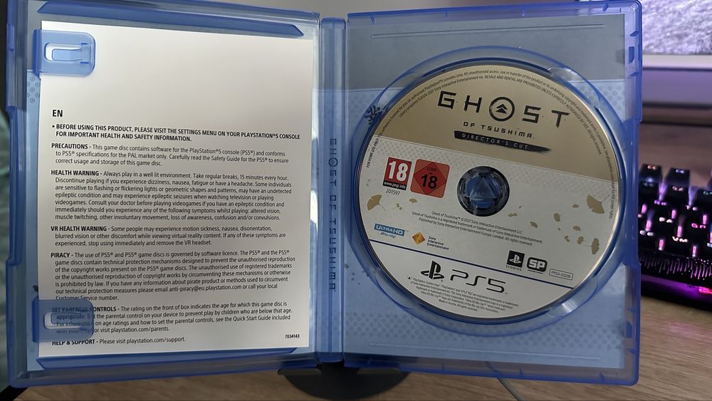 Продам две игры для playstation 5