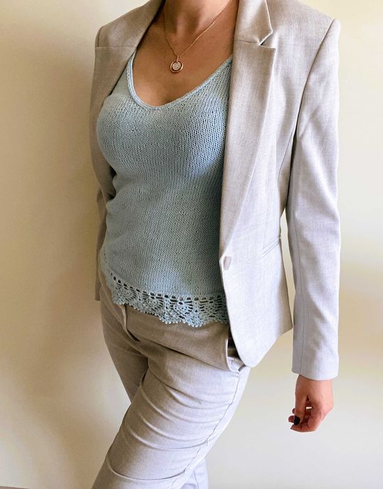 Лятна плетена блуза