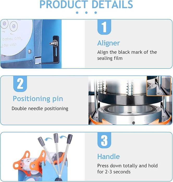 Аппарат для запайки стаканов (Cup sealer)