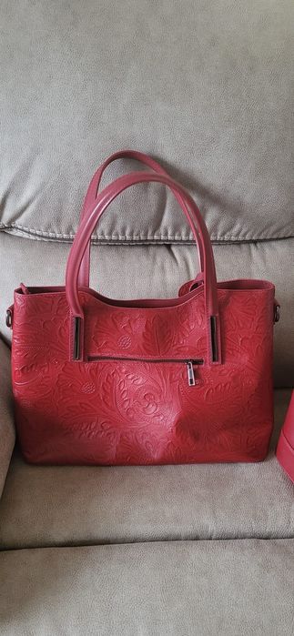 Set Genti piele ( italia) și ghete Musette piele