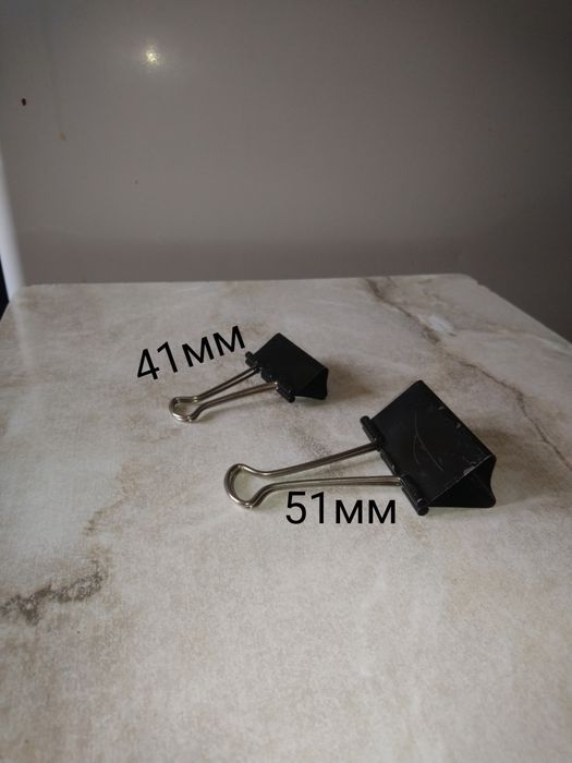 Продам зажимы для бумаги