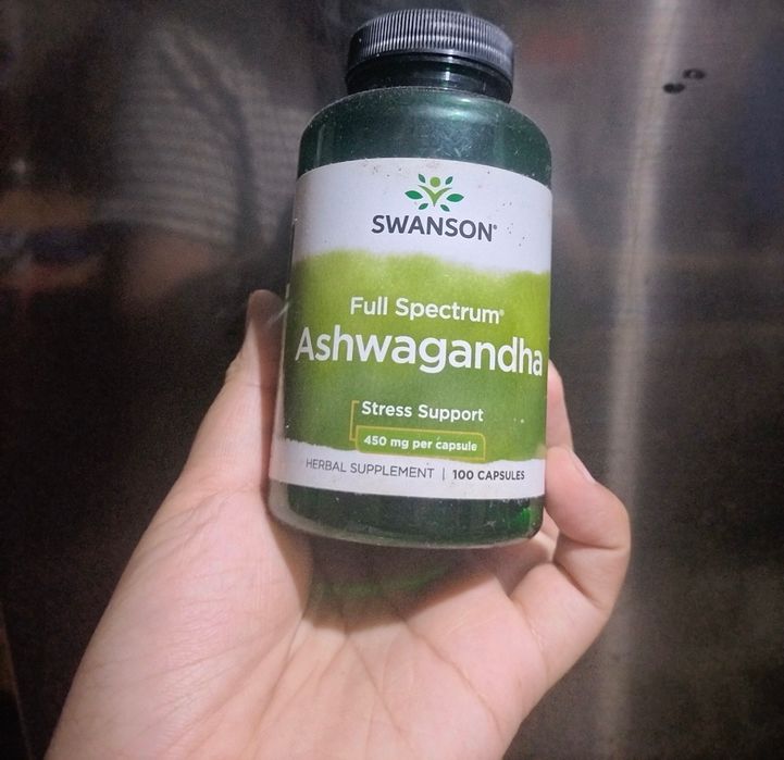 Swanson Ashwagandha 100 капсул, 450мг Халяль