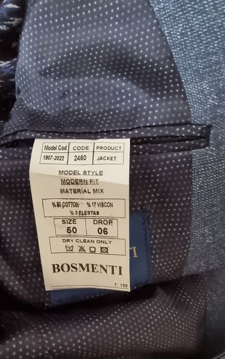Продам муж пиджак Bosmenti