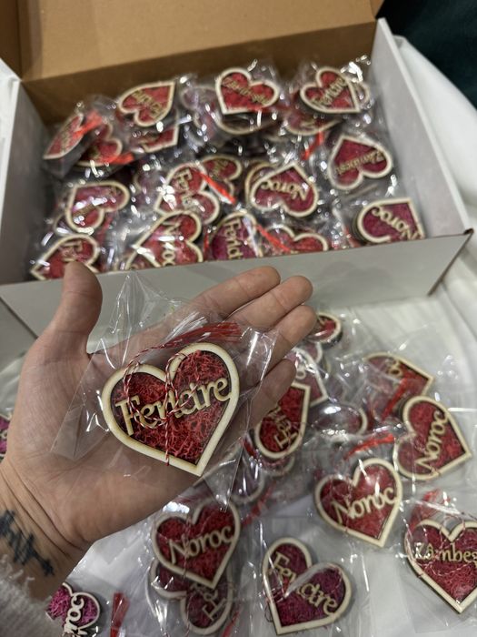 Martisoare cu licheni, lot 20 buc