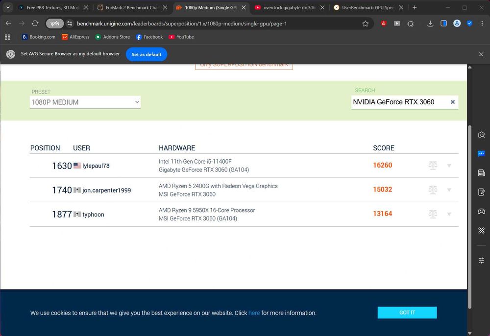 Gigabyte windforce OC rtx 3060 12 gb
Placa functioneaza perfect. 
Se a