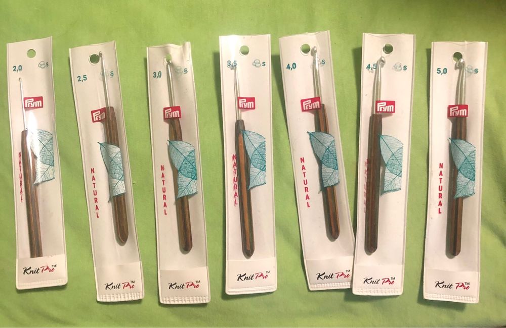 Куки Knit pro Prym 7 броя от 2 до 5 мм.