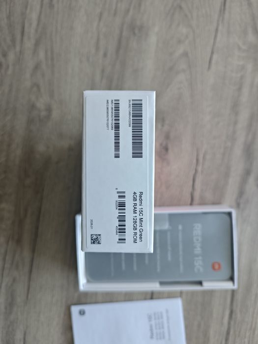 Нов Xiaomi Redmi 15C – Ментово зелено | 2 години гаранция