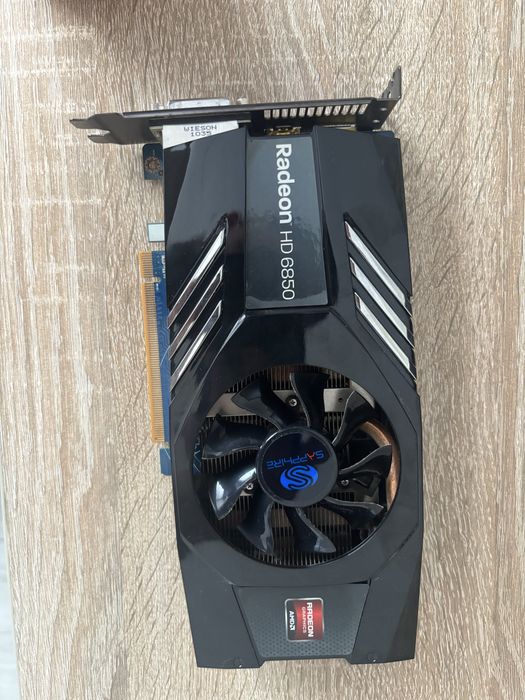 Placa video saphire hd6850 1gb gddr5
