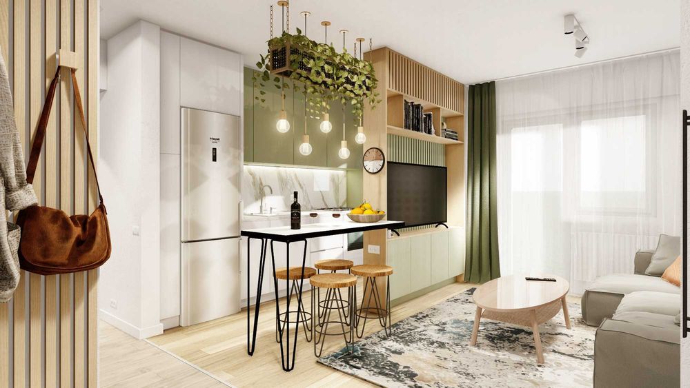 Ap 2 camere 40mp | Finalizat | Comision zero | Eroilor Residence