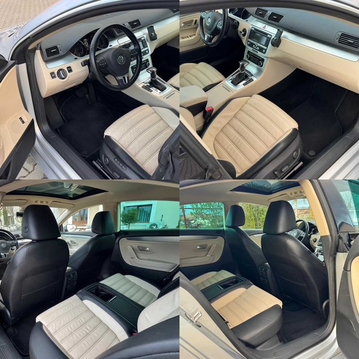 Volkswagen - Passat CC - 2009 - 2.0TDI - Euro 5 - 170 cp - Cutie Automata - Bi-Xenon - Trapa - Piele Crem - Cash sau Rate fixe.