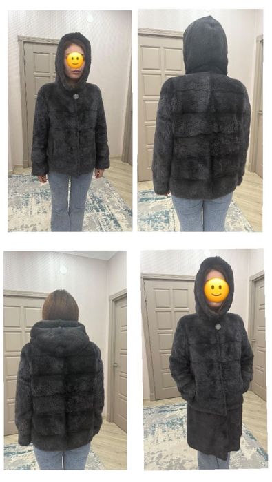 Шуба норковая 46 размер б/у