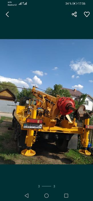Услуги ямобура. Зил-131.