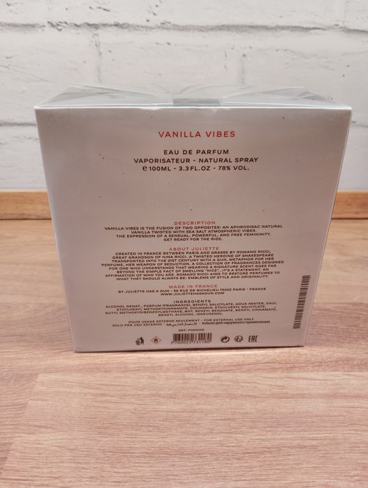 Juliette has a gun Vanilla 100ml parfum