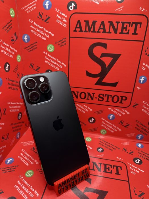 Iphone 16 Pro Max 97% Baterie Amanet SZ Non Stop
