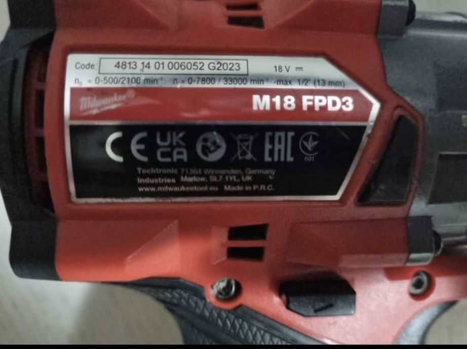 Filetanta Milwaukee m18 fpd18