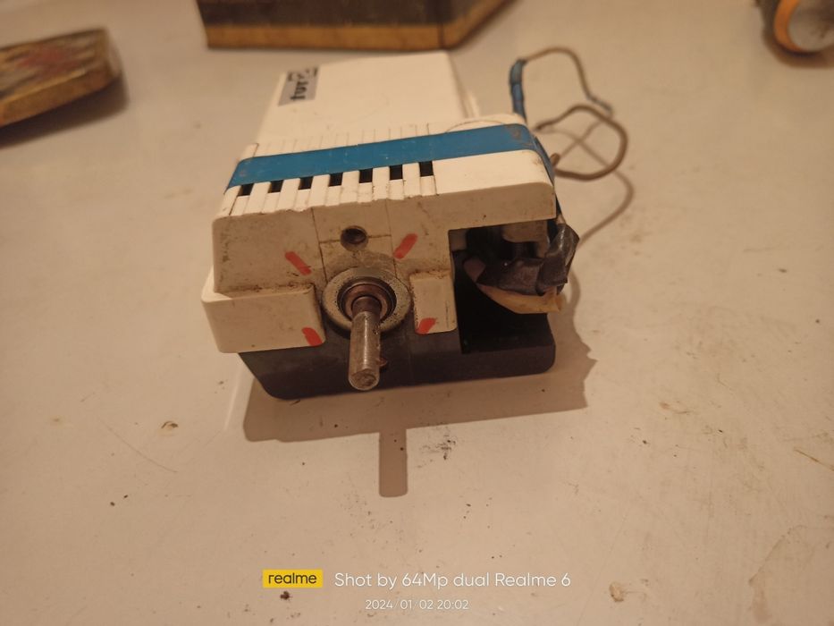 Мотор от швейной машины работает отлично