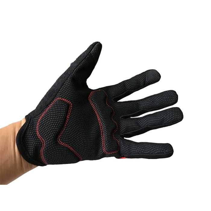 Текстилни Мото Ръкавици за Мотокрос – Червени