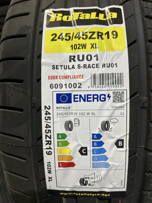Нови летни гуми ROTALLA RU01 245/45R19 102W XL НОВ DOT БОРД 2454519