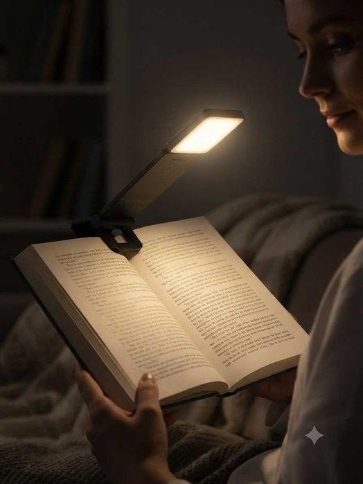 Преносима LED лампа за четене (Book Light) – Модел BK1