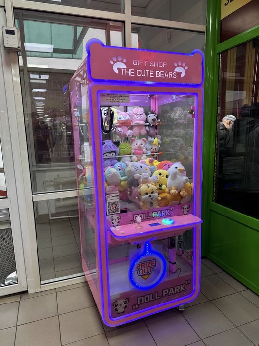 Хватайка игравой аппарат вендинг