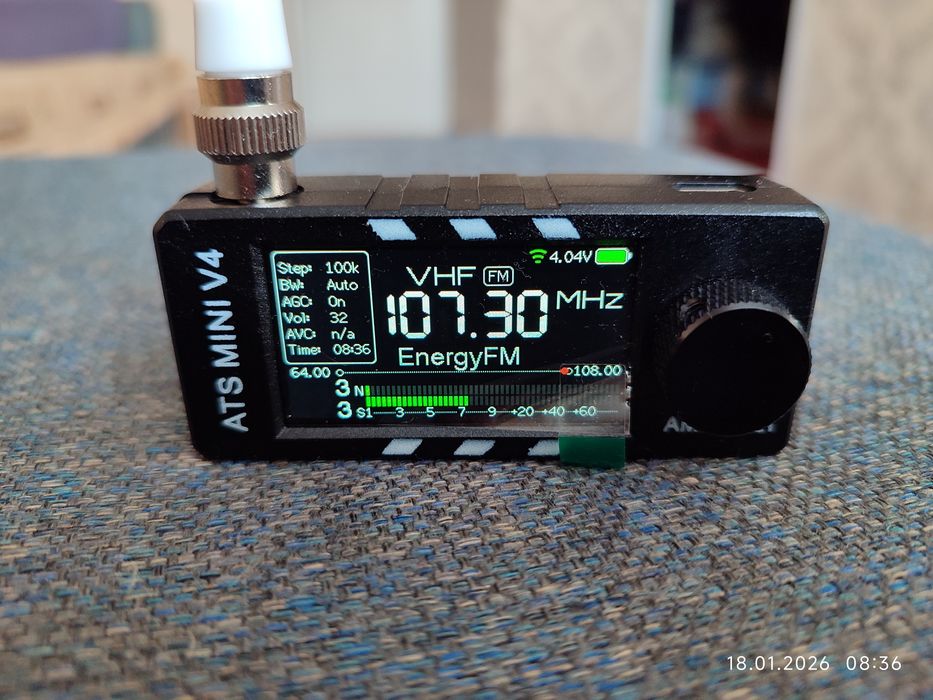 Мини Радио Amnvolt V4 ATS