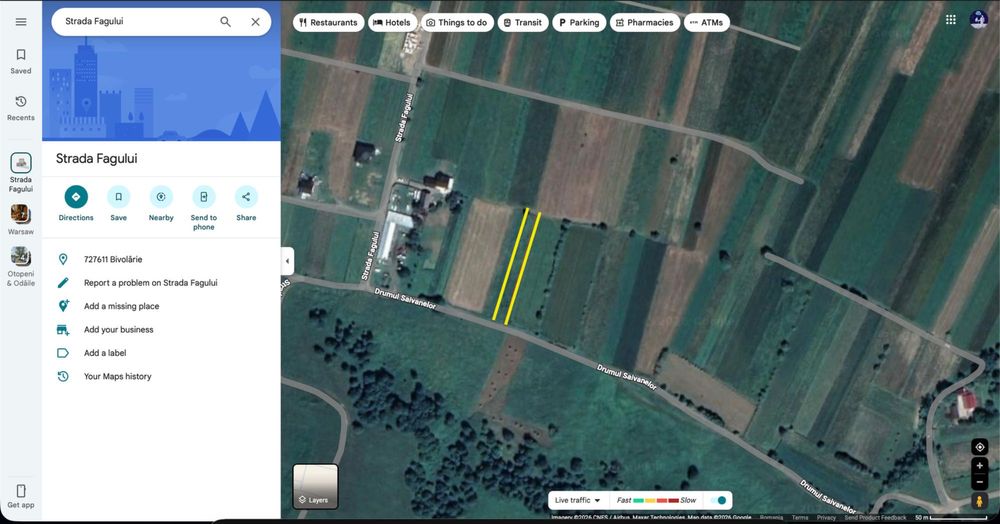 Teren intravilan de vânzare – Vicovu de Sus, Bivolarie