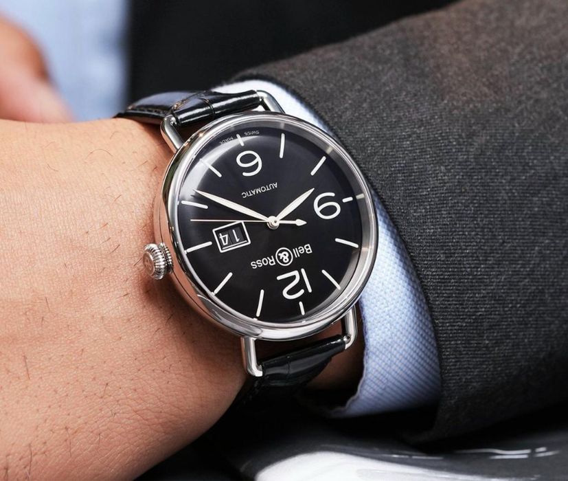 Ceas Business Automatic Bell & Ross WW1 Grande Date Reserve De Marche
