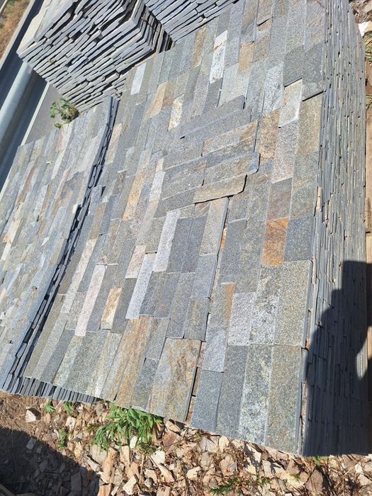 Натурален камък Сив формен