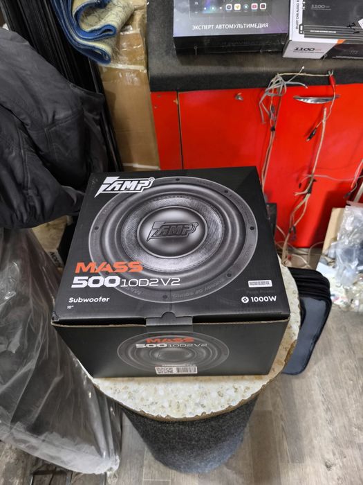 Мощный сабвуфер усилитель в сборе от компании AMP