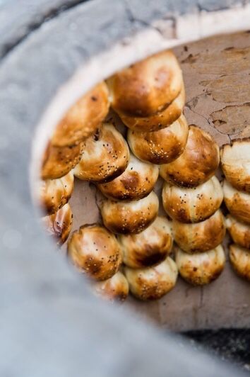 Тандыр самса лепешка нанга