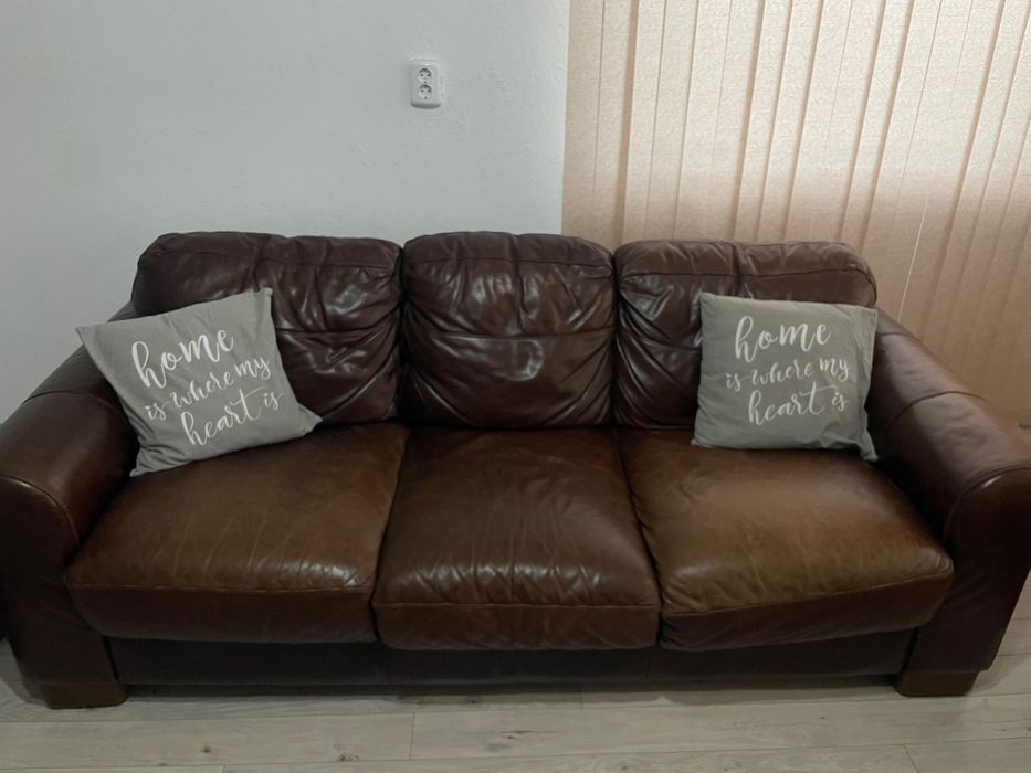 Дивани естествена кожа