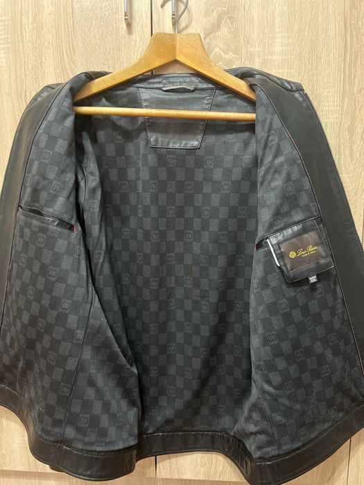 Куртка кожанка-мужская