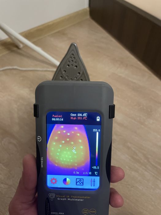 Multimetru profesional cu termoviziune pt. electricieni, nou!