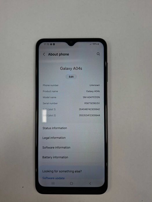 Vand Samsung A04s de 32gb Negru