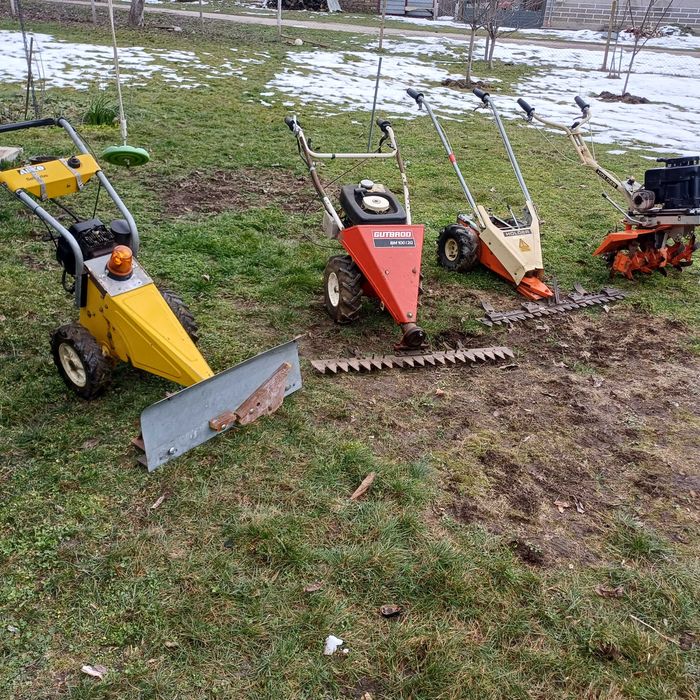 Мотофреза и палцови косачки