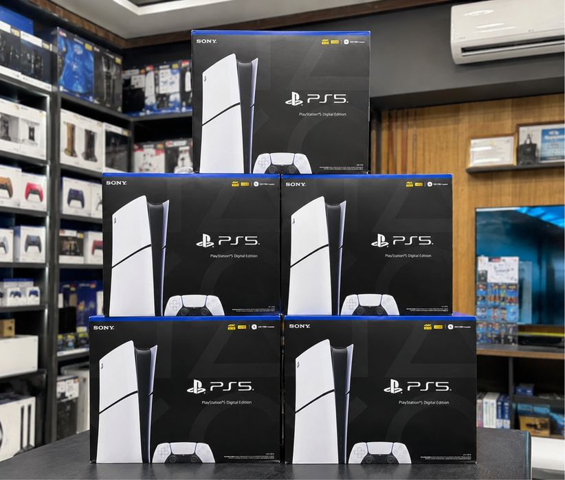 50–100+ игр + подписка 1 год | PlayStation 5 Digital новая