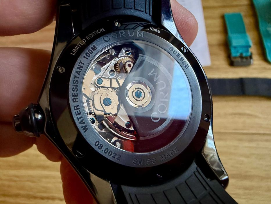 Corum Bubble Day Of The Death 47mm Limited Edition 88бр/Chronograph Titanium